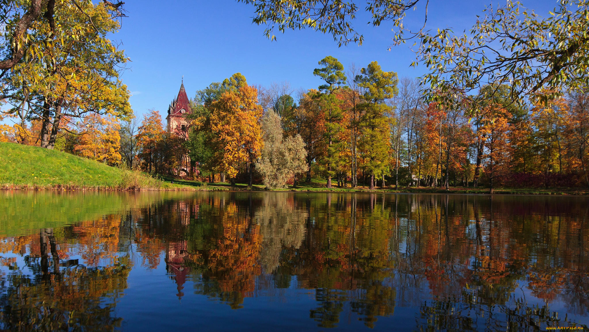 самые красивые парки европы ранняя осень фото